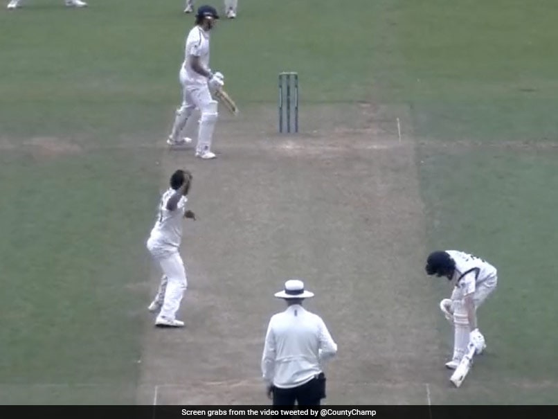 Watch: Bowler Throws Ball Over Wicketkeeper’s Head, Gives Away Boundary In County Match