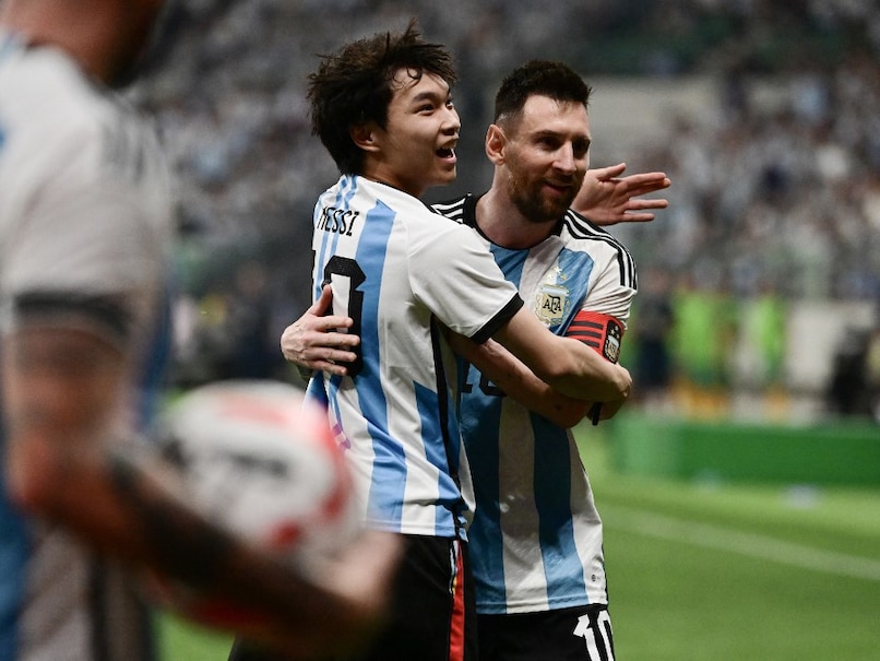 Watch: Pitch Invader Hugs Lionel Messi, High-Fives Emi Martinez In Argentina’s Friendly Win
