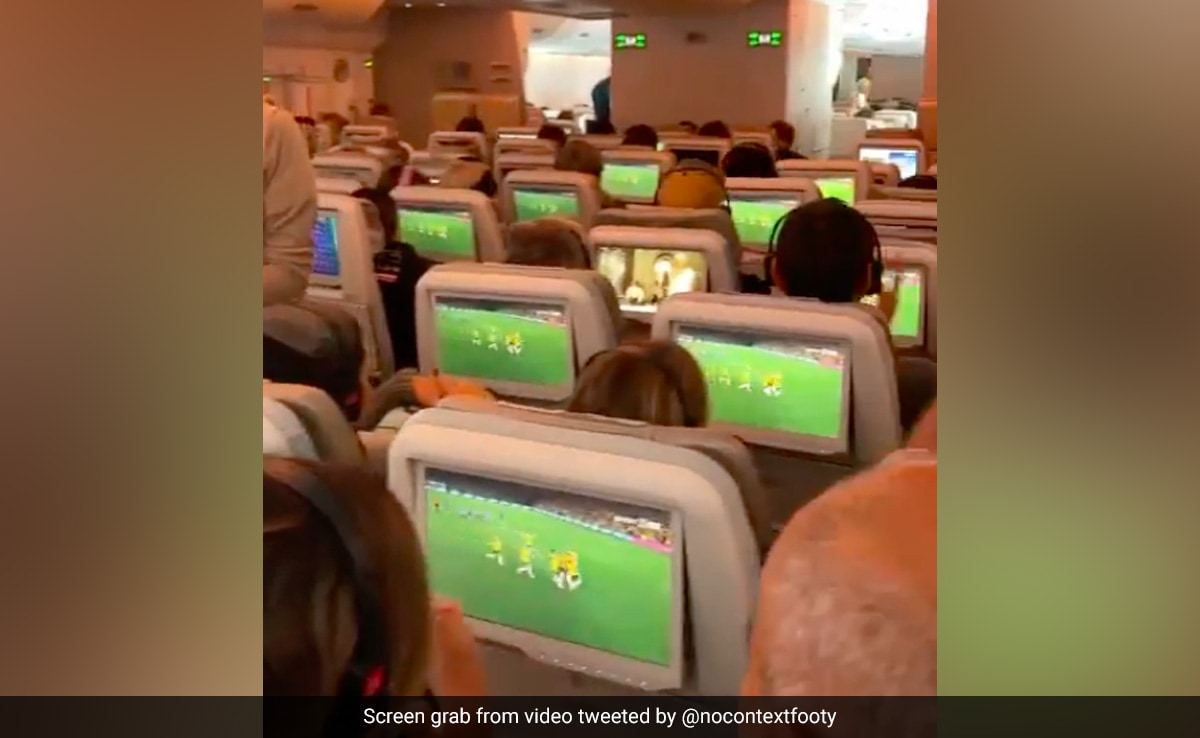 Watch: Entire Plane, Barring One Fan, Celebrates Australia Qualify For Women’s FIFA World Cup Semis