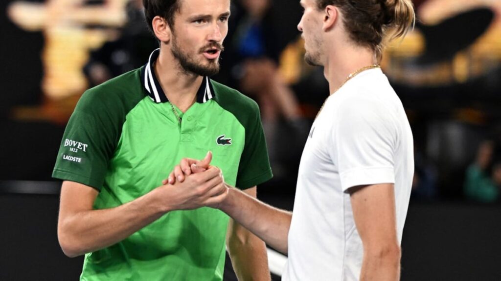 Australian Open 2024 Daniil Medvedev Beats Alexander Zverev, Set To