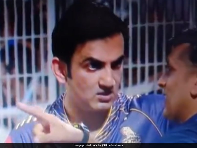 Watch: Gautam Gambhir In Intense Argument With Umpire. Here’s What Happened