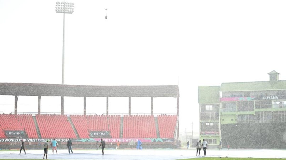 Ind vs Eng LIVE Updates, T20 World Cup 2024 Semi-Final: Rain Stops Play, India 65/2 In 8 Overs vs England