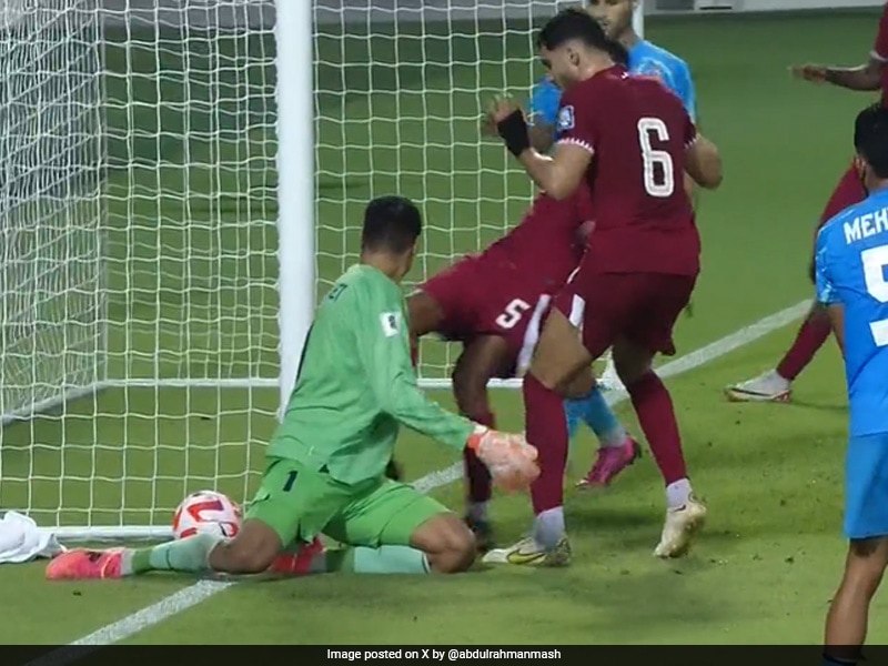 India vs Qatar Football LIVE, FIFA World Cup Qualifier 2026: Unfair Equaliser Sparks Controversy | India 1-1 Qatar