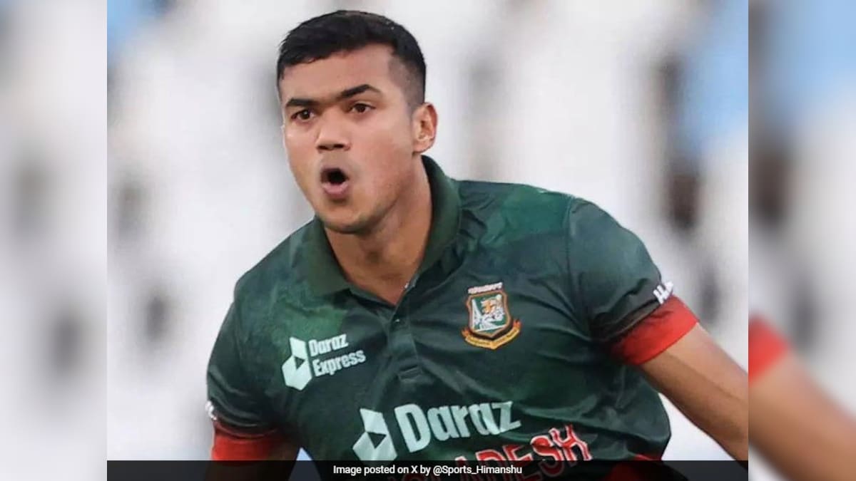 Bangladesh Star Taskin Ahmed, Who Overslept And Missed India Match, Breaks Silence