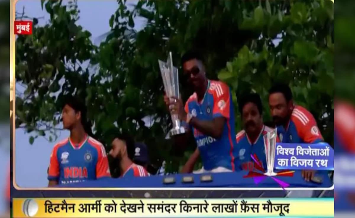 Team India T20 World Cup 2024 Victory Parade LIVE: Traffic Comes To Standstill During Team India’s Victory Parade
