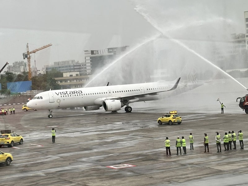Watch: Flight Carrying T20 World Cup-Winning Team India Receives ‘Water Salute’