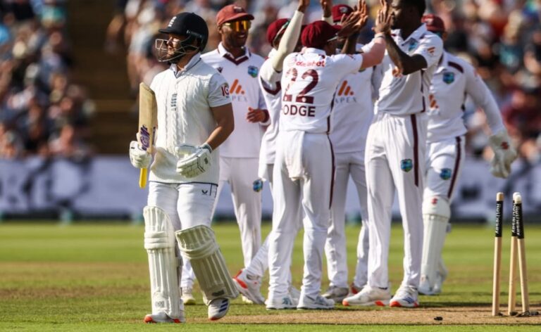 West Indies' Treble Strike Rocks England In Third Test