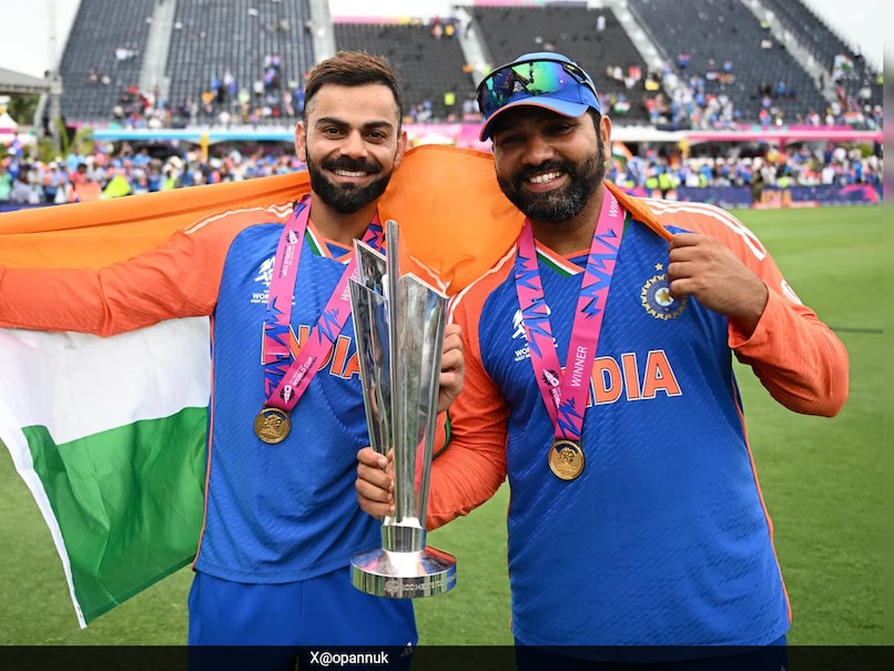 “You Also Hold The Trophy”: How Virat Kohli Convinced Rohit Sharma For Iconic T20 World Cup Picture